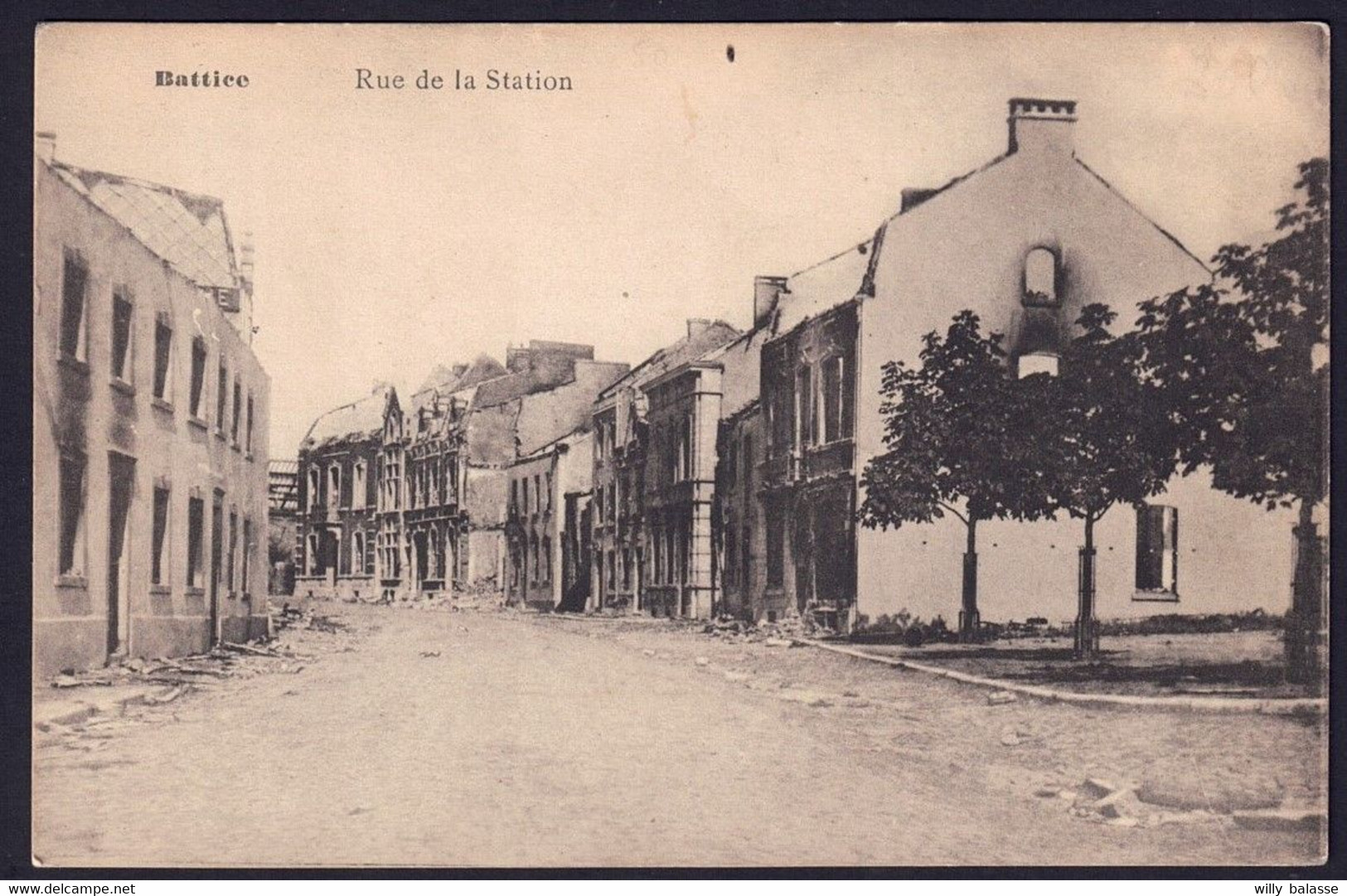 +++ CPA - BATTICE - Rue De La Station  // - Herve