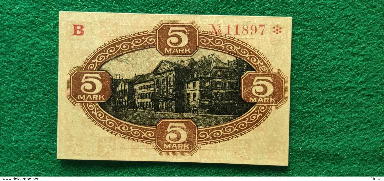 GERMANIA Zweibrücken 5 MARK 1918 - Lots & Kiloware - Banknotes