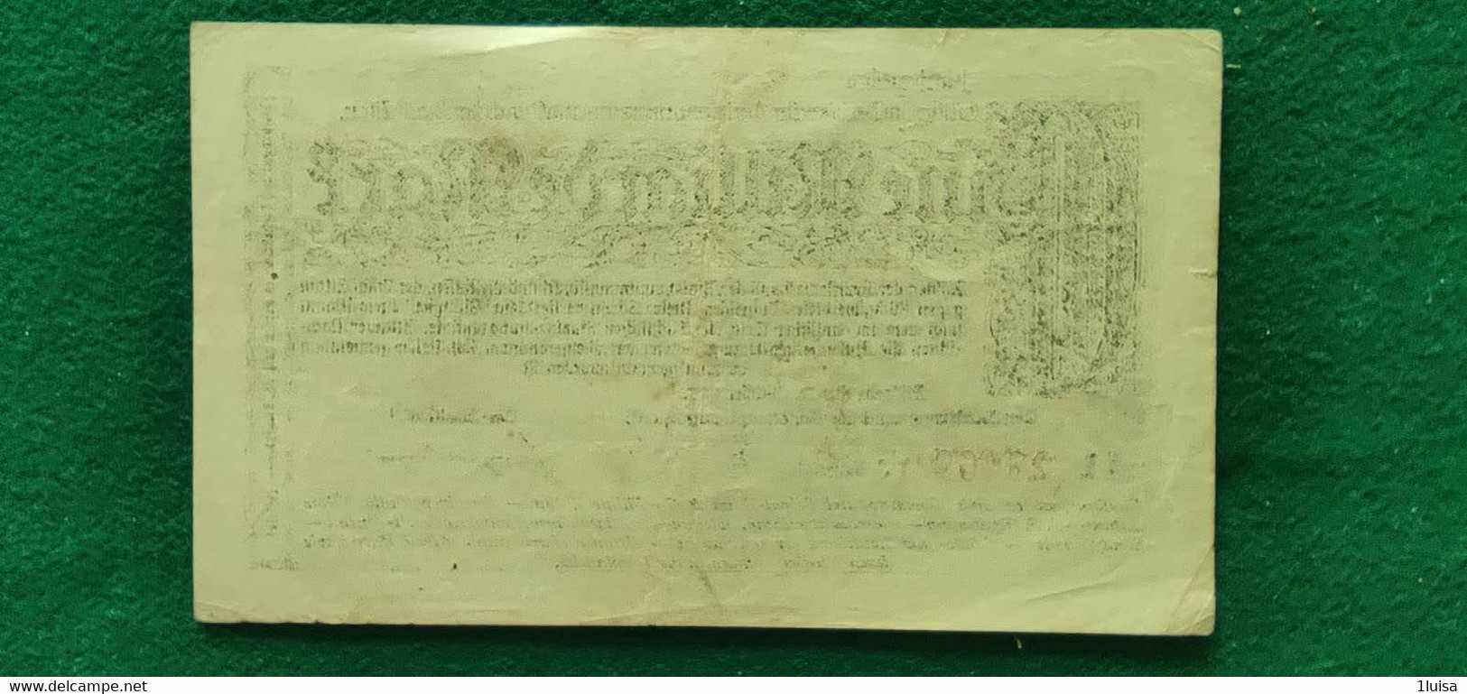 GERMANIA Zittau 1 Miliardo MARK 1923 - Kiloware - Banknoten