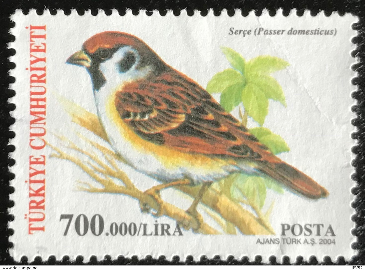 Türkiye Cumhuriyeti - 11/23 - (°)used - 2004 - Michel 3388 - Zangvogels - Oblitérés