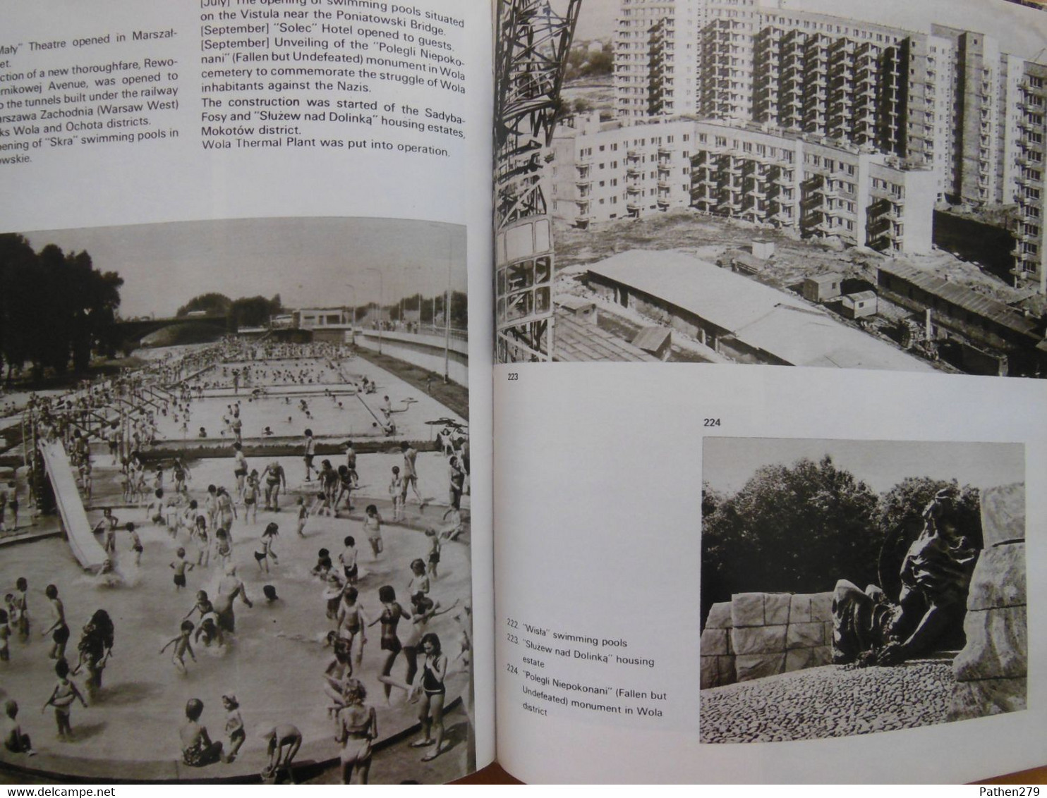 Livre - WARSAW A portrait of the city - Varsovie - Arkady 1984