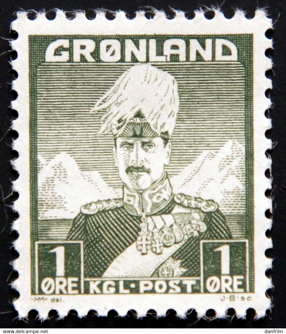 Greenland  1938  Christian X MiNr.1a  MNH  (**) ( Lot F 2280) - Unused Stamps