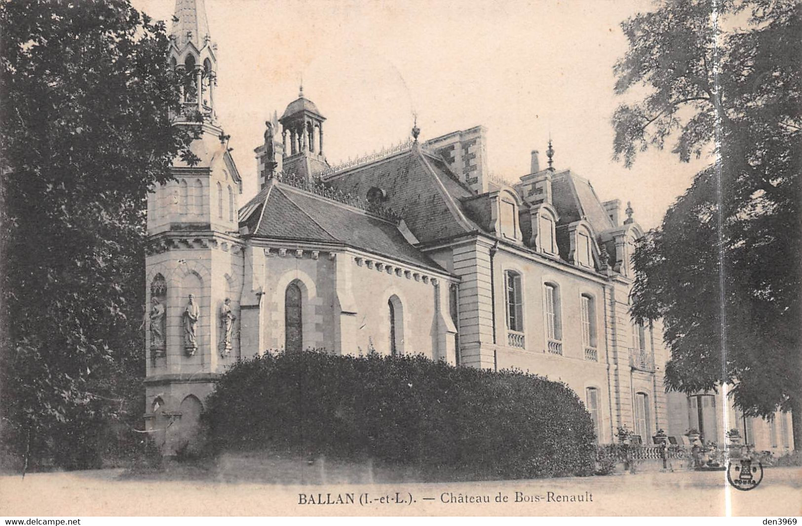 BALLAN (Indre-et-Loire) - Château De Bois-Renault - Ballan-Miré