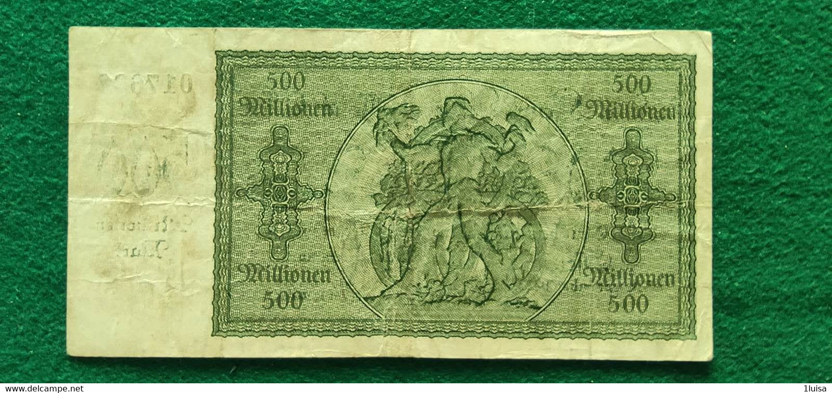 GERMANIA Essen 500 Milioni MARK 1923 - Kiloware - Banknoten