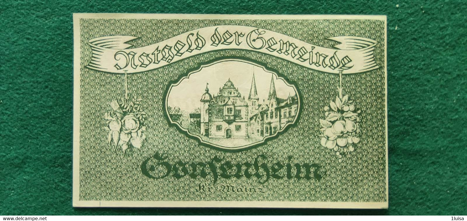 GERMANIA  Gonsenheim 500000 MARK 1923 - Vrac - Billets