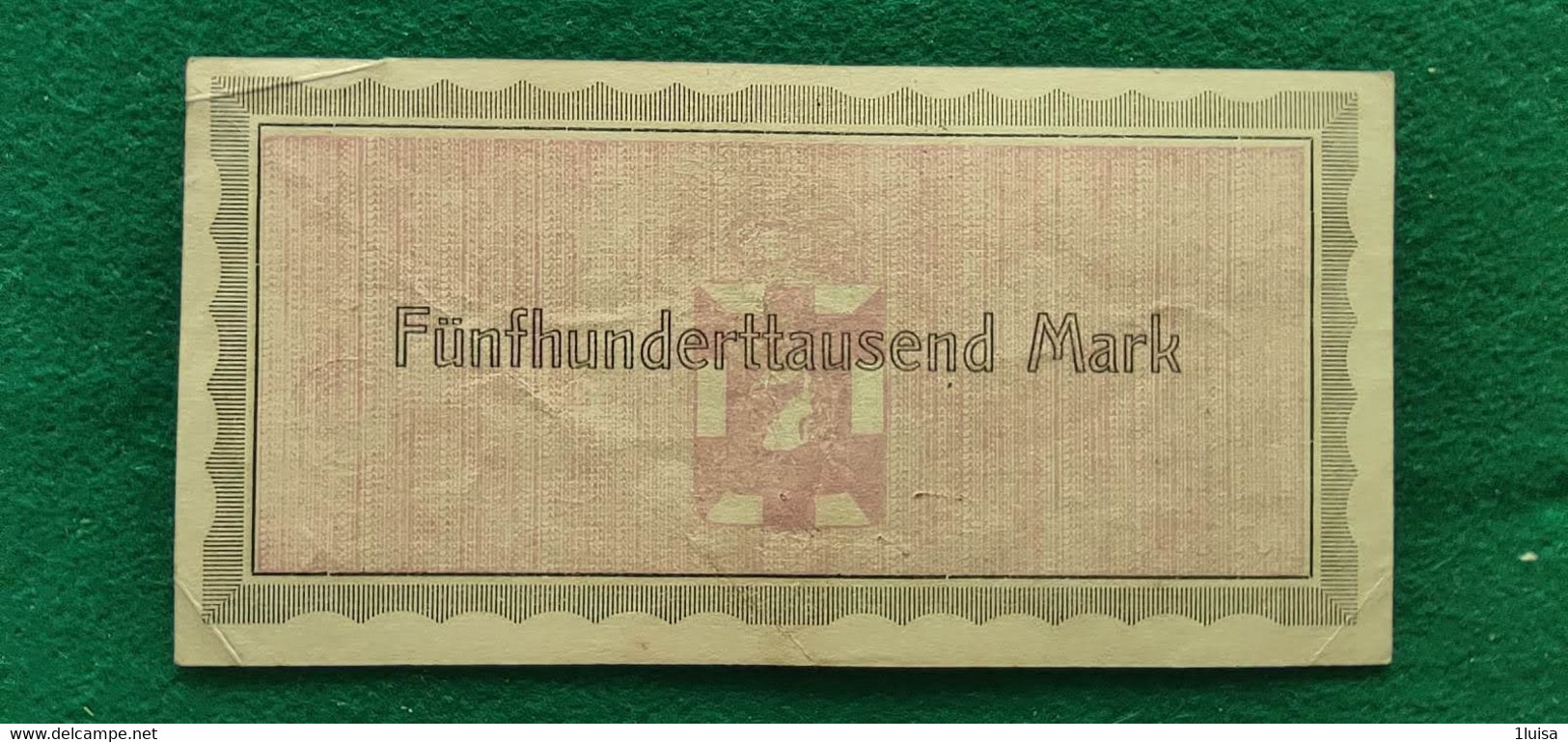 GERMANIA  Ratzeburg 500000 MARK 1923 - Lots & Kiloware - Banknotes