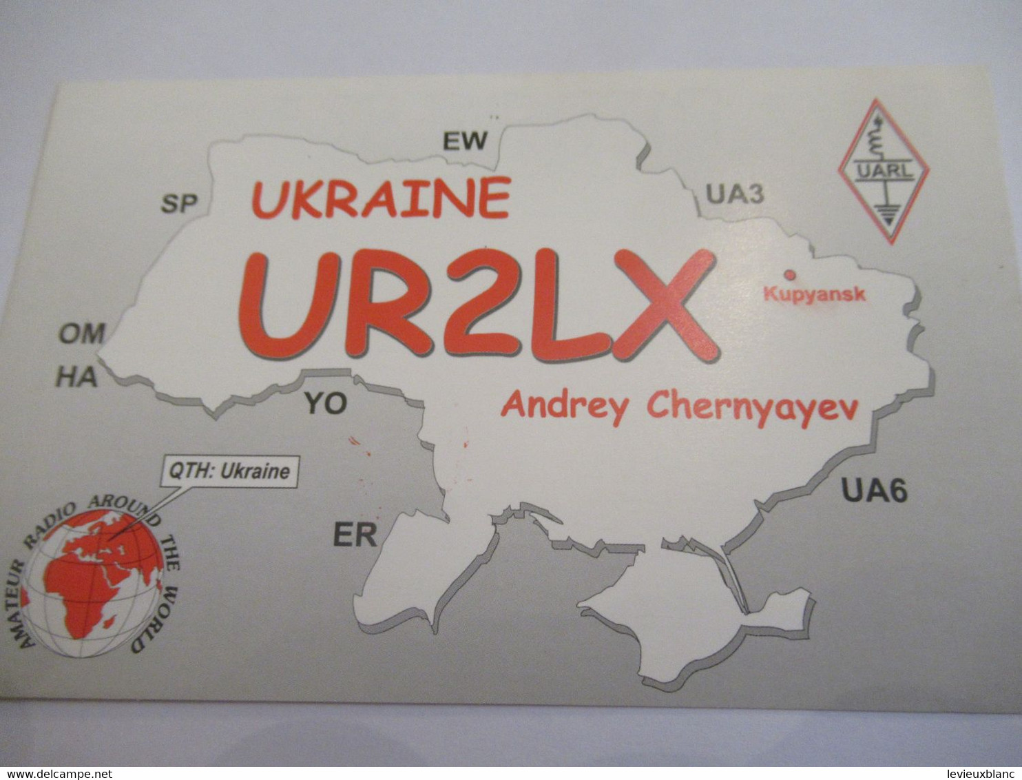 Carte  Radio Amateur Ancienne/ QSL/UKRAINE/ KHARKOV/2011   CRA22 - Ukraine