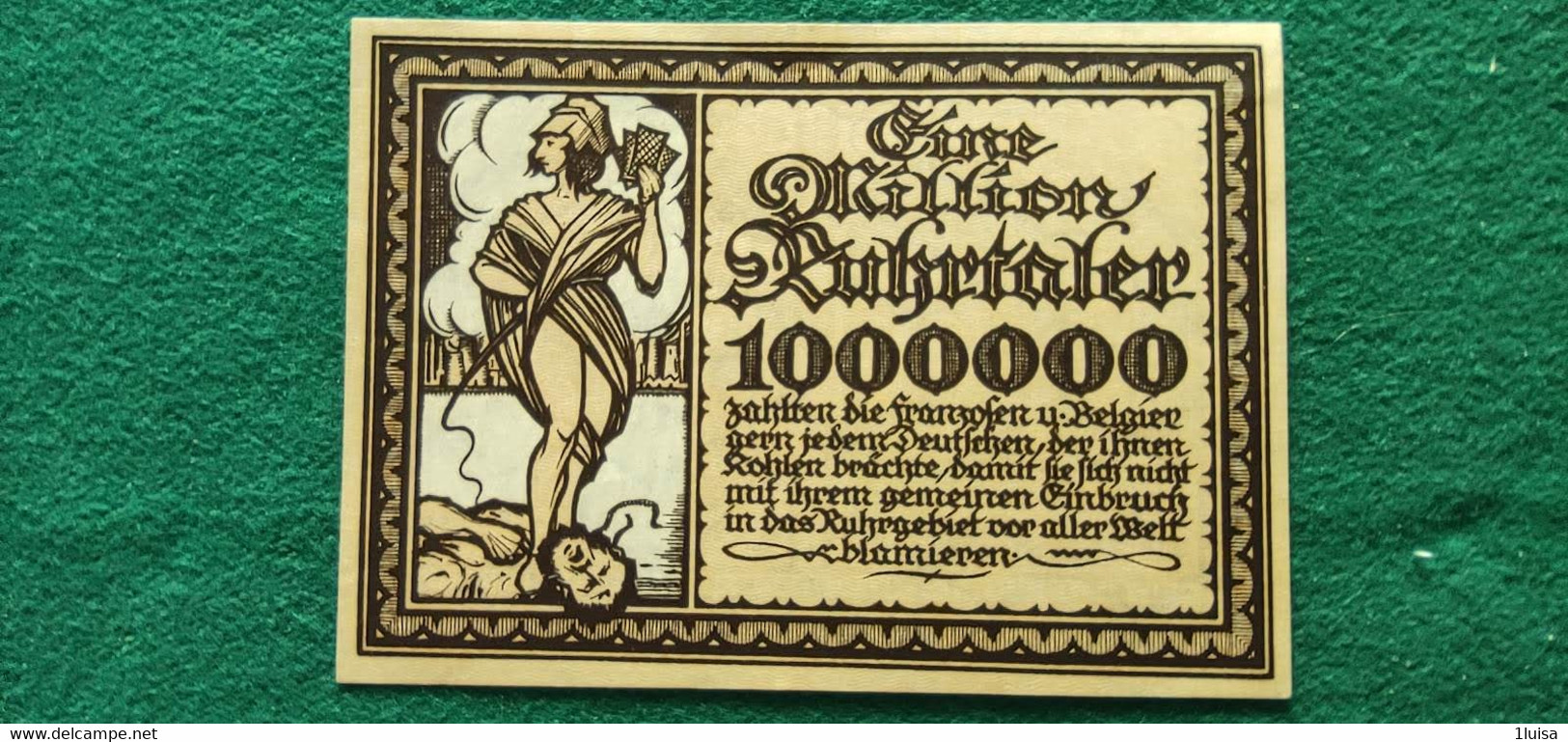 GERMANIA Essen 1 Milione  MARK 1922 - Mezclas - Billetes