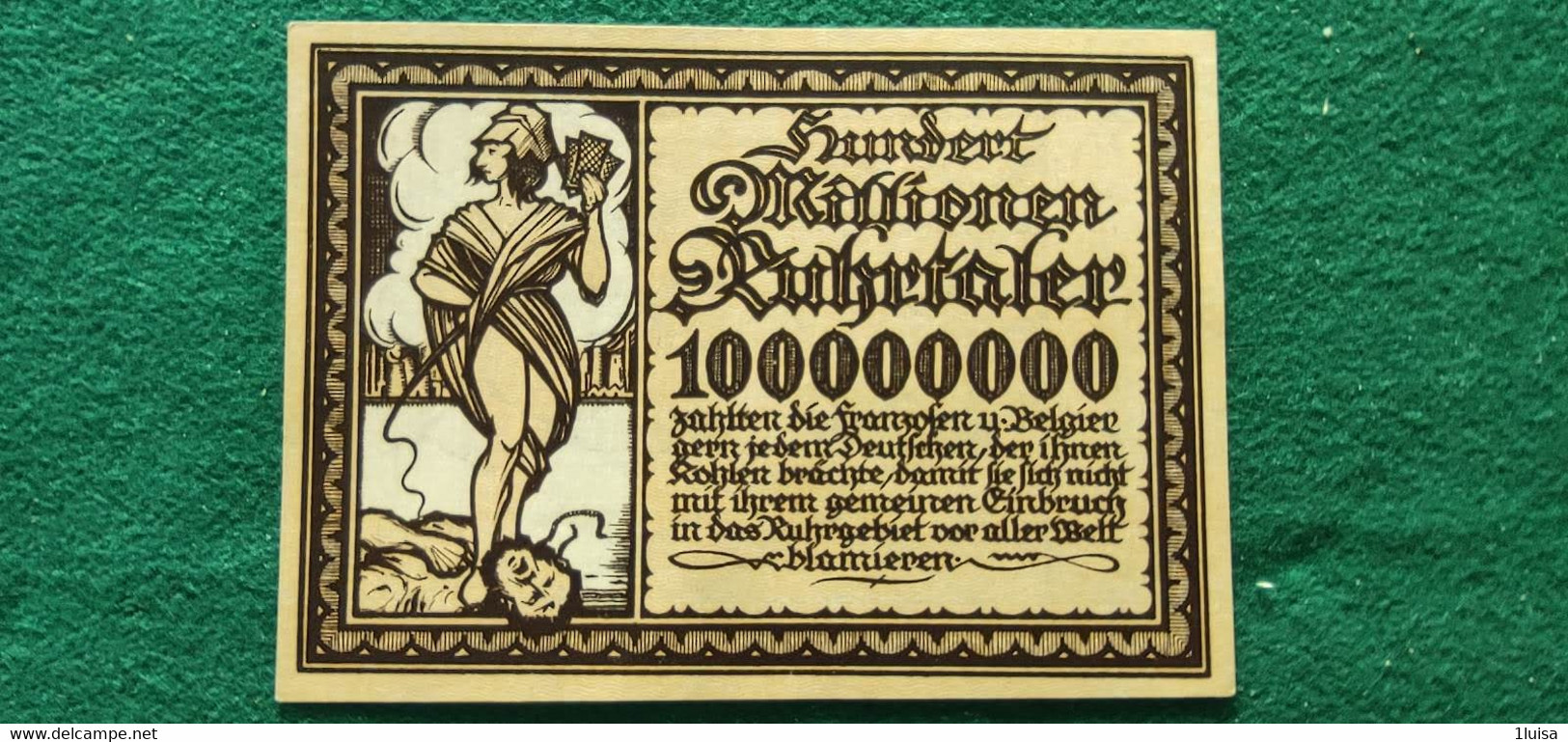 GERMANIA Essen 10 Milione  MARK 1922 - Mezclas - Billetes
