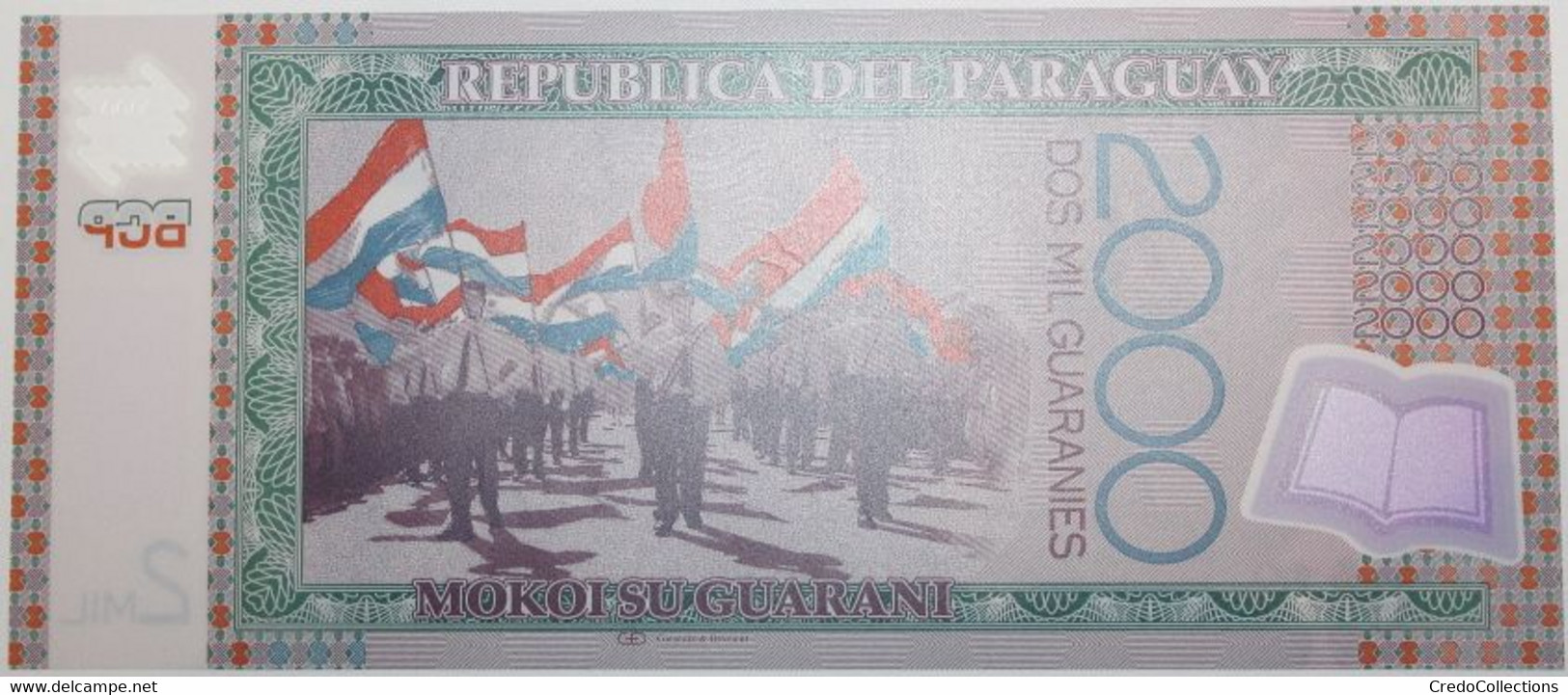 Paraguay - 2000 Guaranies - 2009 - PICK 228b - NEUF - Paraguay