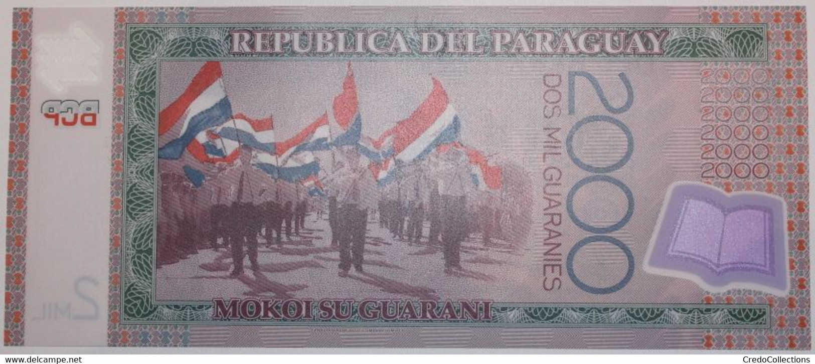 Paraguay - 2000 Guaranies - 2011 - PICK 228c - NEUF - Paraguay