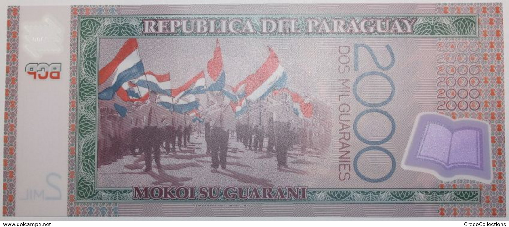 Paraguay - 2000 Guaranies - 2011 - PICK 228c - NEUF - Paraguay