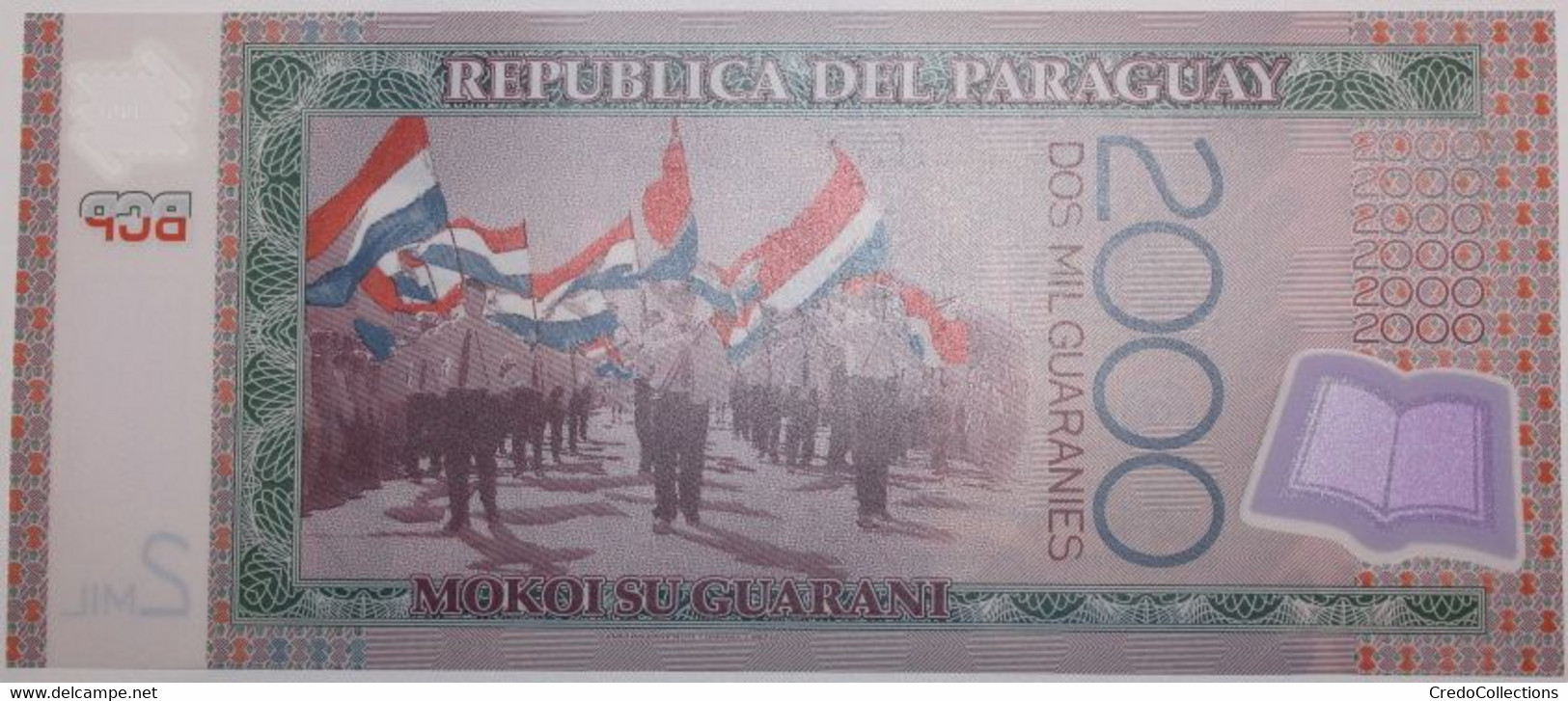 Paraguay - 2000 Guaranies - 2011 - PICK 228c - NEUF - Paraguay