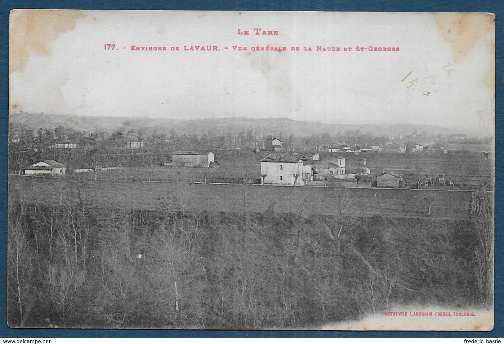 Vue Générale De La Nauze Et St Georges - Lavaur