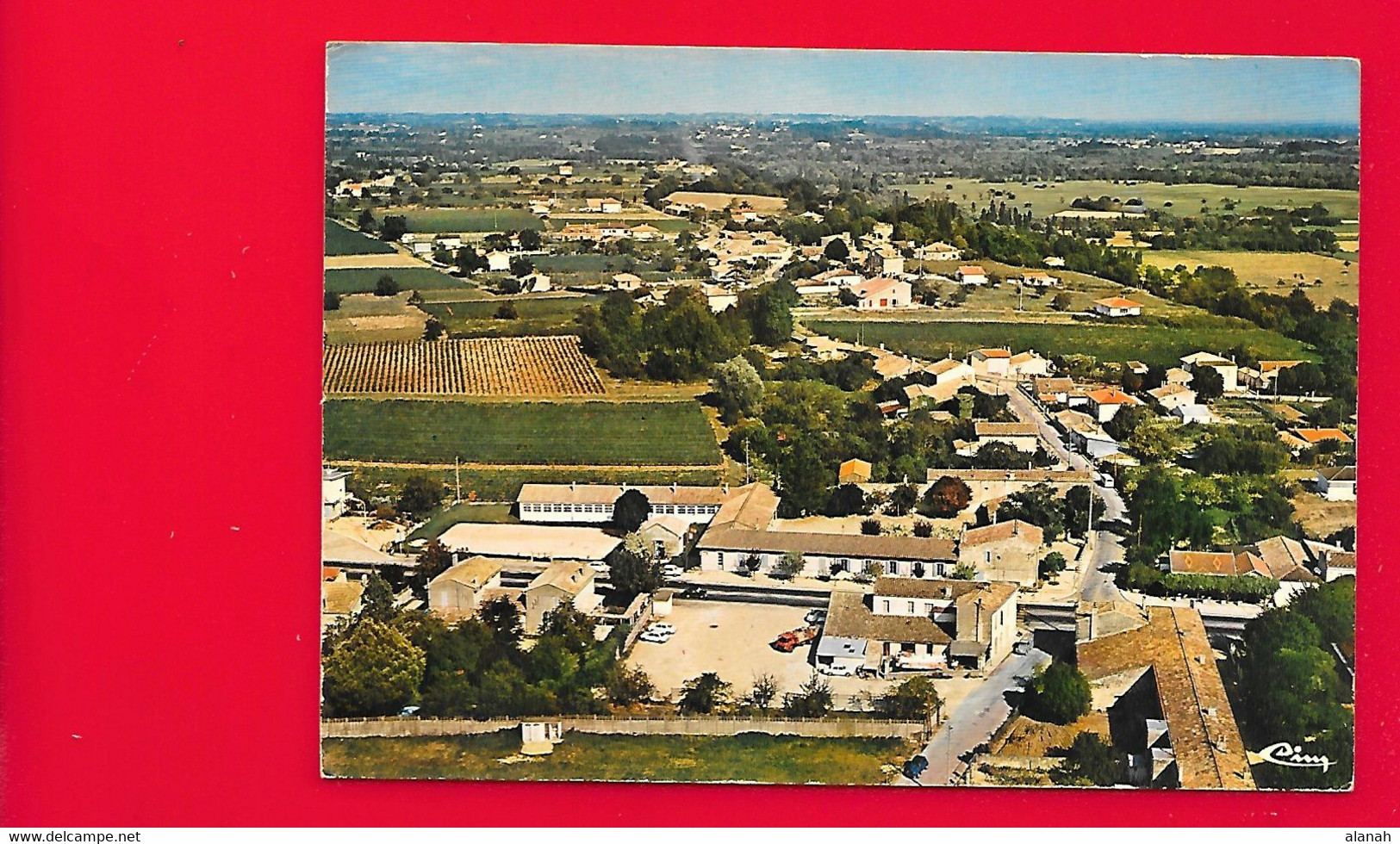 CUBZAC Les PONTS Vue Générale Aérienne (Combier) Gironde (33) - Cubzac-les-Ponts