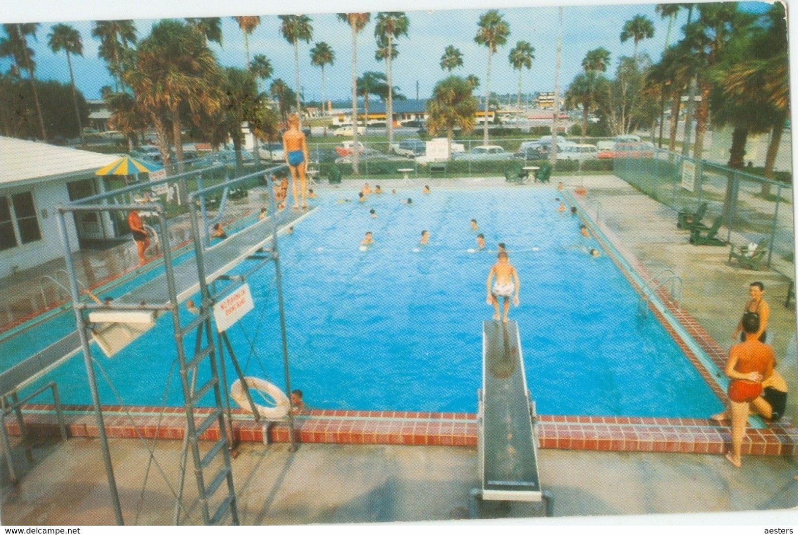 Florida. Clearwater; Swimmingpool. Pier Pavilion Pool - Not Circulated. - Clearwater
