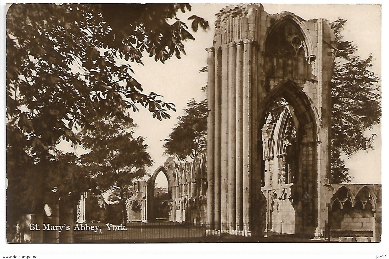 L120D651 - St Mary's Abbey, York - York