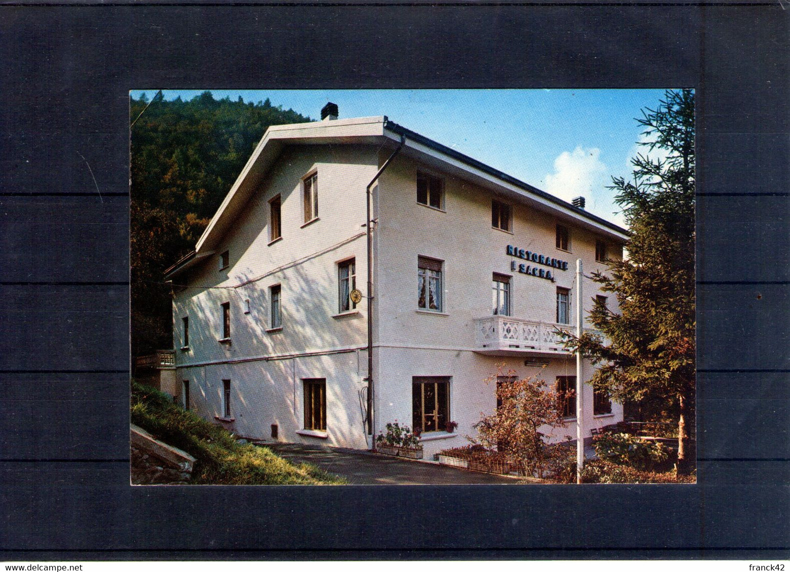 Italie. Chiusa S. Michele. Ristorante Della Sacra. Carte Moderne - Bar, Alberghi & Ristoranti