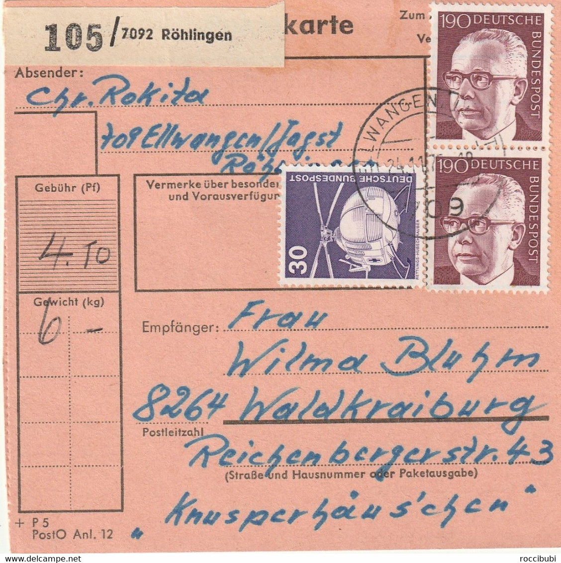 Paket Karte, Röhlingen - Autres & Non Classés