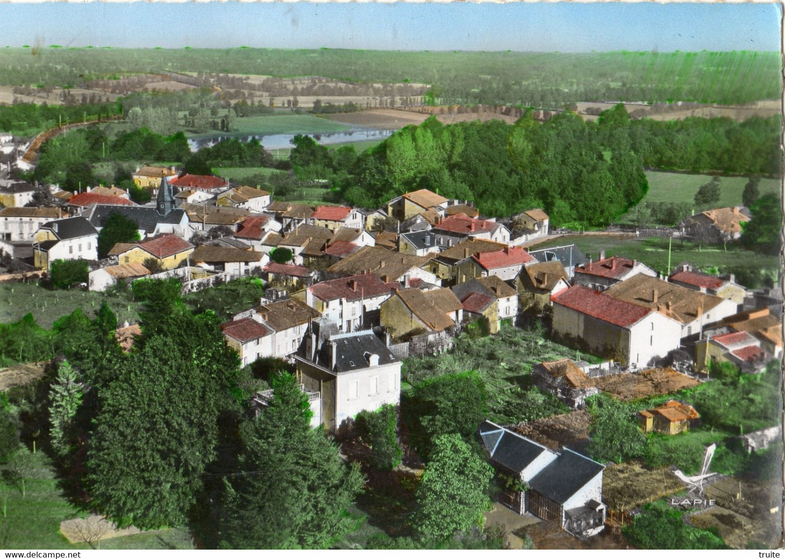 MEZIERES-SUR-ISSOIRE  VUE AERIENNE - Meziere Sur Issoire