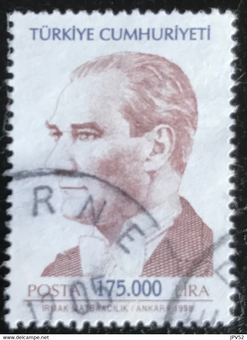 Türkiye Cumhuriyeti - 11/24 - (°)used - 1998 - Michel 3156 - Atatürk - Used Stamps