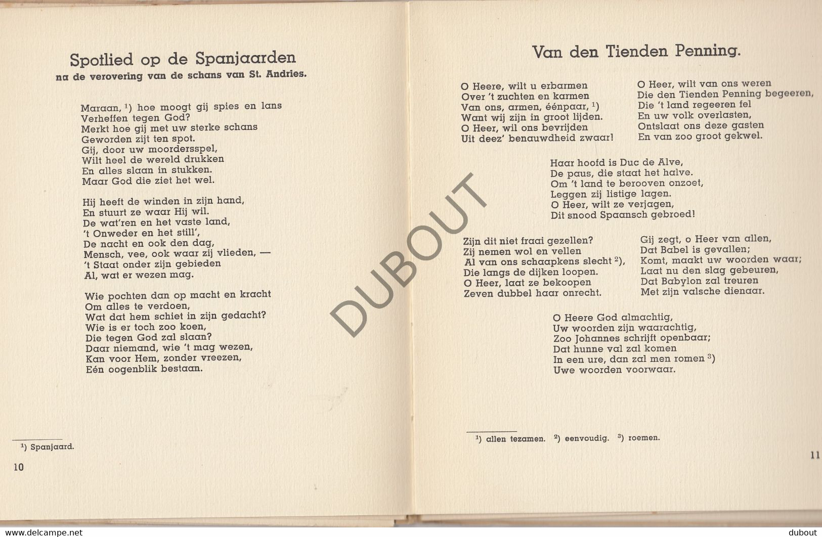 Literatuur: Geuzenliederen, Vive Le Geus! M. Beversluis  (V1671) - Poetry