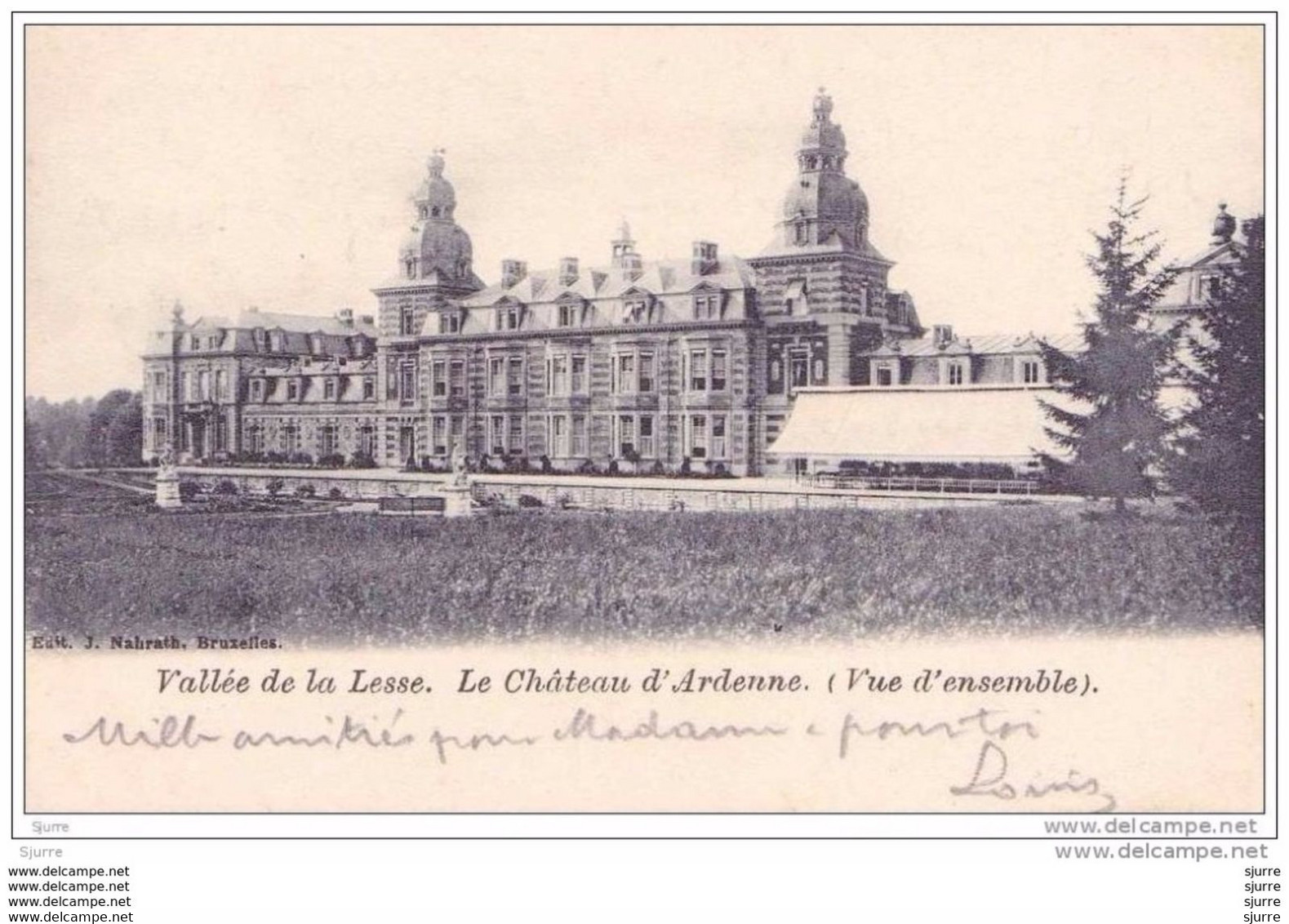 HOUYET - Château D'ARDENNE (vue D'ensemble) - Kasteel - Houyet