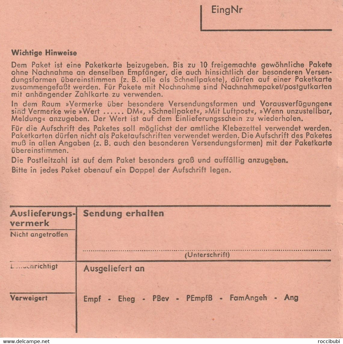 Paket Karte, Jagstzell - Other & Unclassified