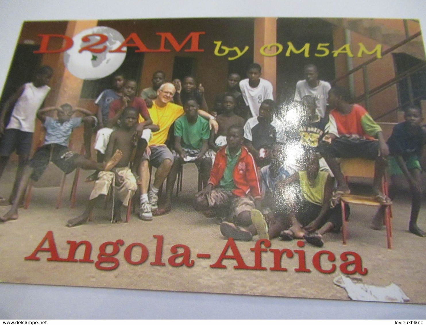 Carte  Radio Amateur Ancienne/ QSL/ANGOLA/Luanda/Afrique/2011               CRA27 - Angola