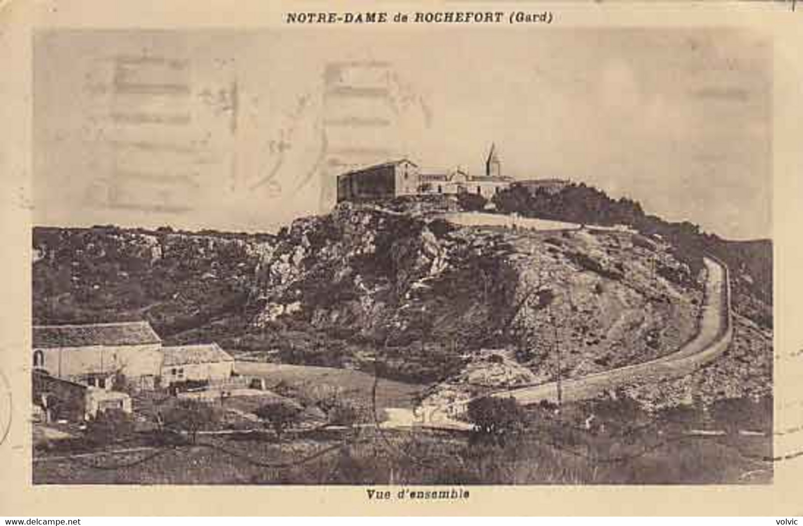 30 - Notre-Dame De ROCHEFORT - Vue D'ensemble - Rochefort-du-Gard