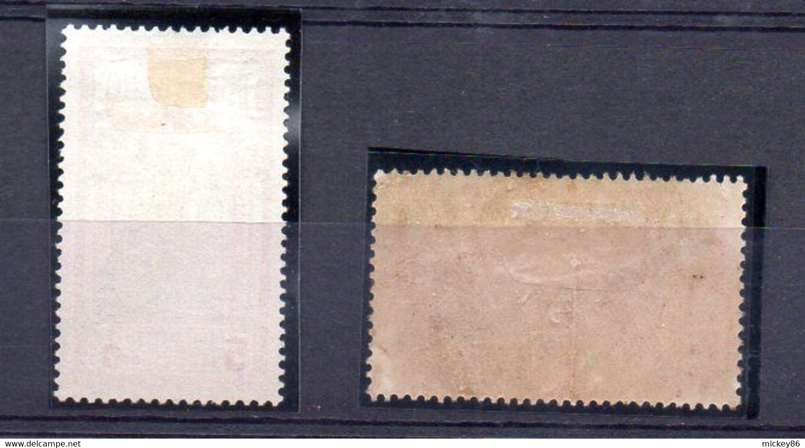 INDE -- 1914 à 1916 -- N° 47 ( IV )  + N° 36  -- Lot De 2 Timbres Oblitérés  (trace De Charnière) ............à Saisir - Gebraucht