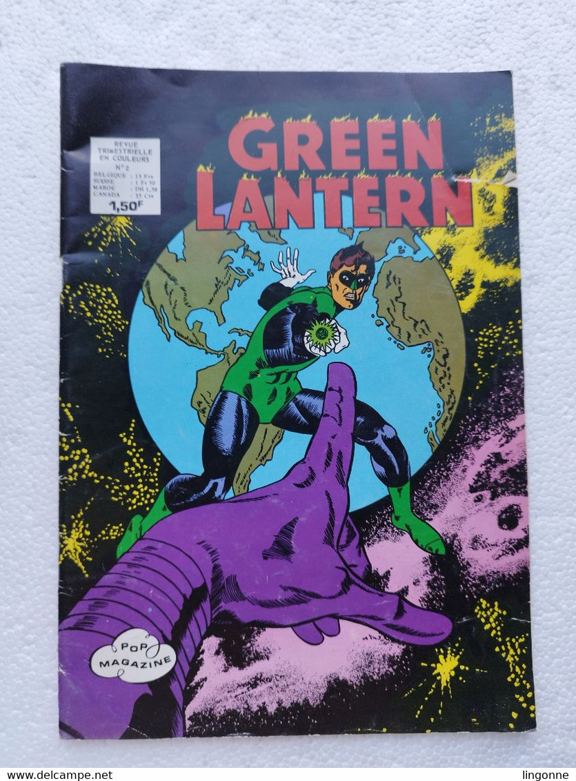 GREEN LANTERN N° 2. PRISONNIER DU MASQUE DORE. - COLLECTIF. - 1973 - Green Lantern