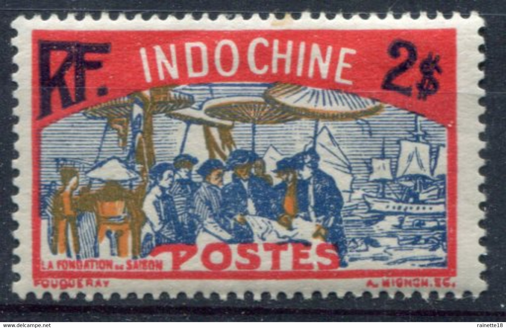 Indochine              146 * - Unused Stamps