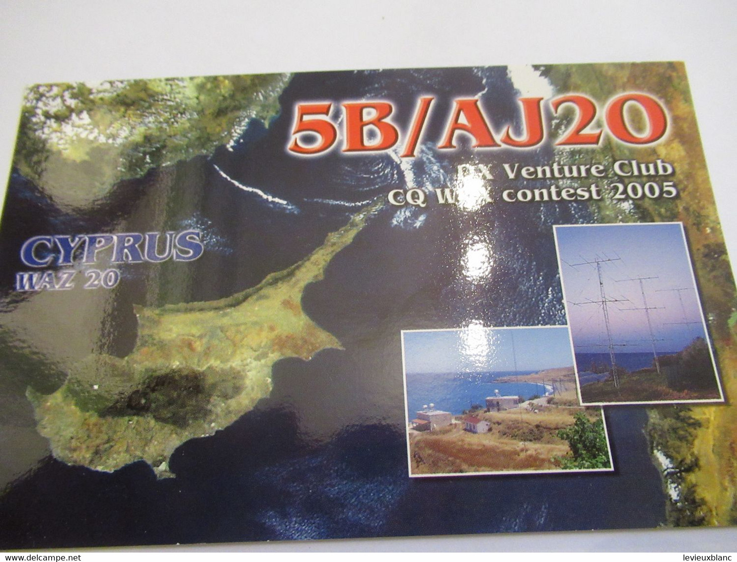 Carte  Radio Amateur Ancienne/ QSL/CHYPRE / Contest/ Greetings From Cyprus/2005  CRA39 - Chipre