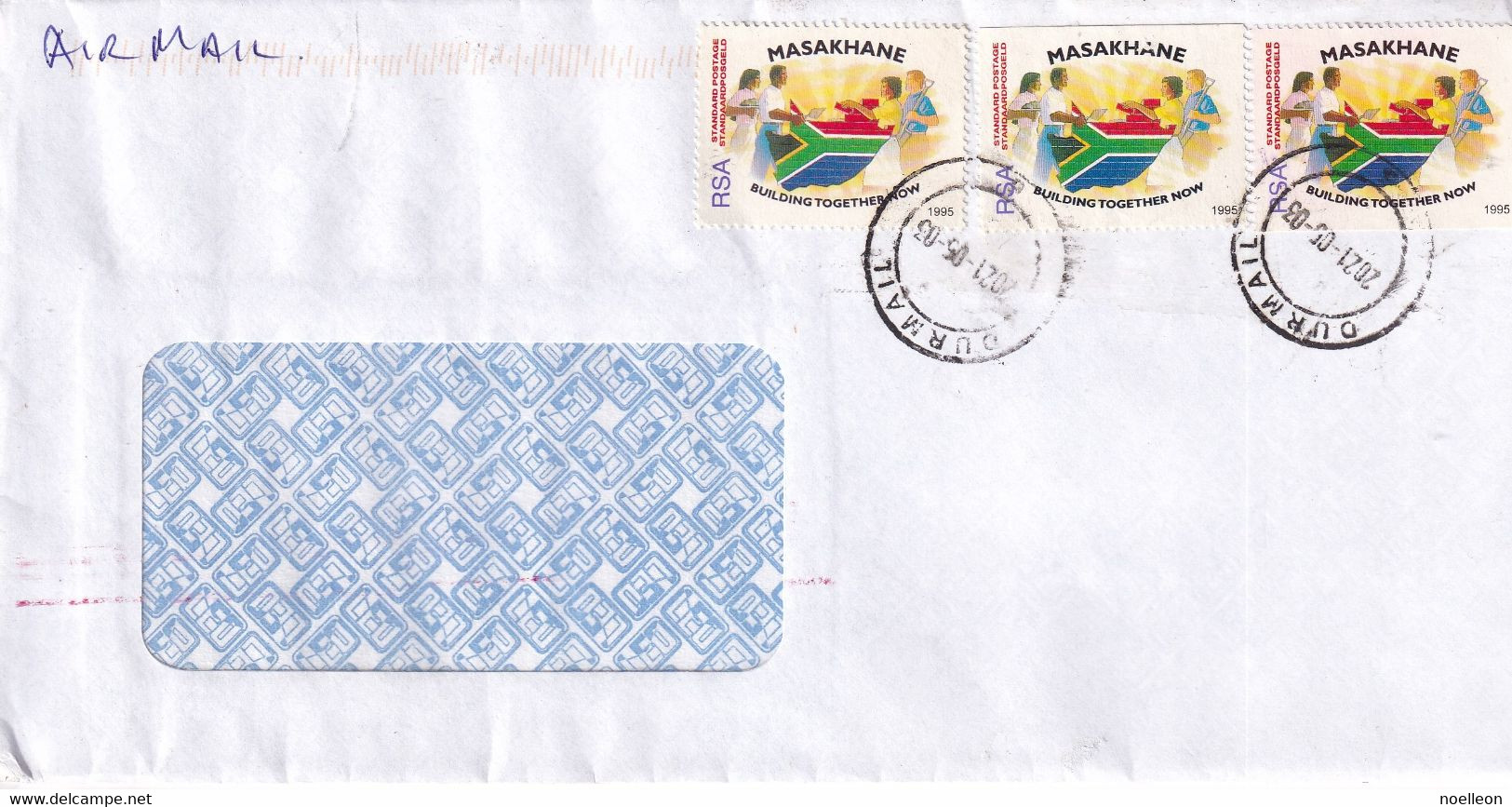 Afrique Du Sud - Entier Postal - Masakhane 1995 - Oblitération 2021 05 03 - Cartas & Documentos