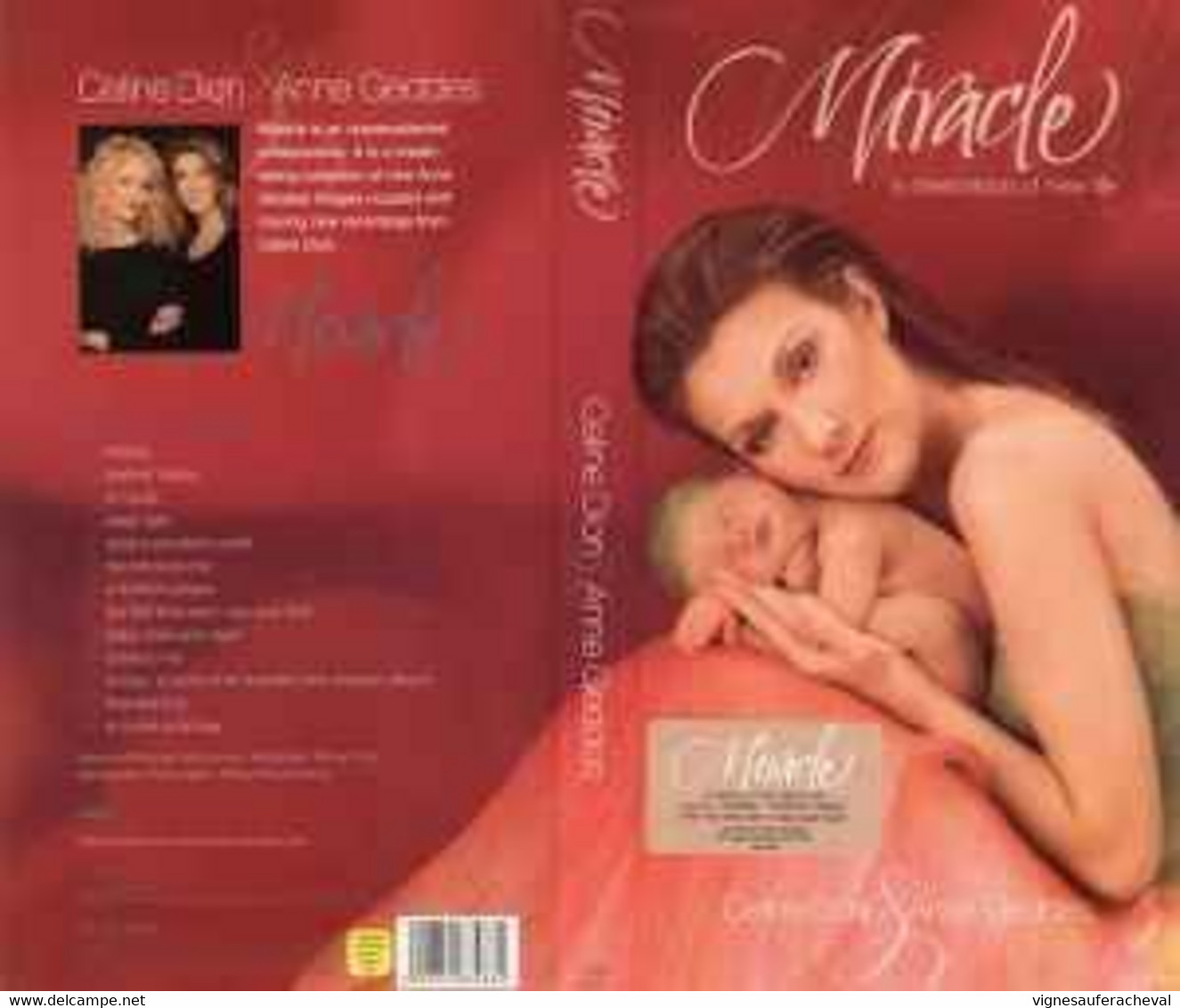 Céline Dion & Anne Geddes- Miracle (cd+dvd Ntsc) - DVD Musicaux