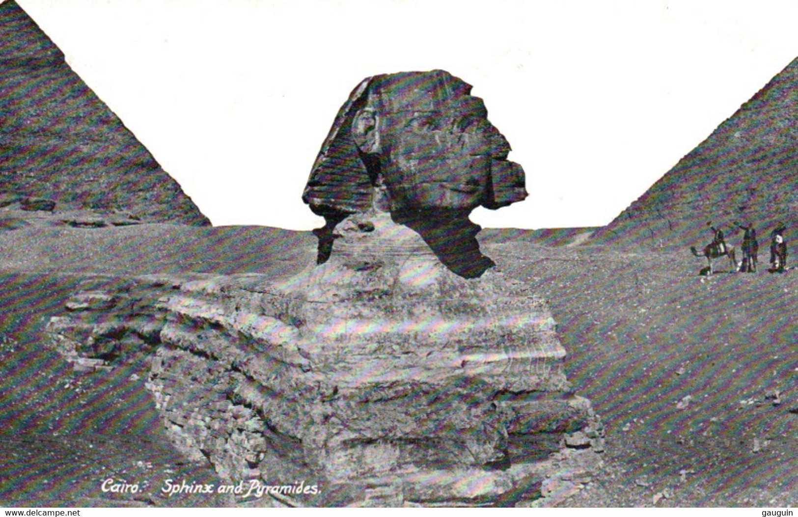 CPA - Le Gd SPHINX Et La Pyramide De KHEPHREN ... Edition Ephtimios Frères - Sphynx