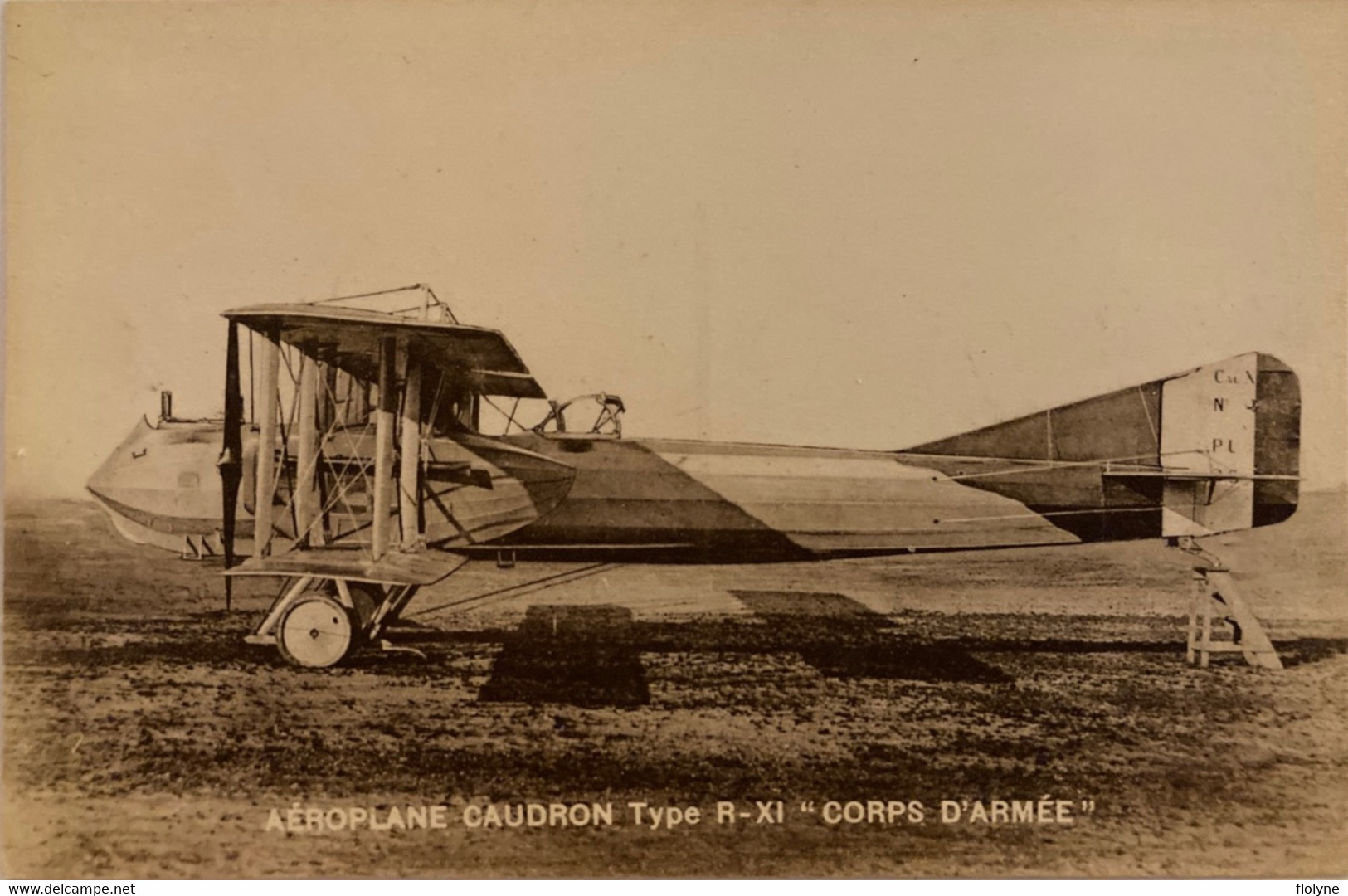 Aviation - Avion Aéroplane CAUDRON Type R-XI CORPS D’ARMÉE - Militaria - Plane - 1914-1918: 1a Guerra