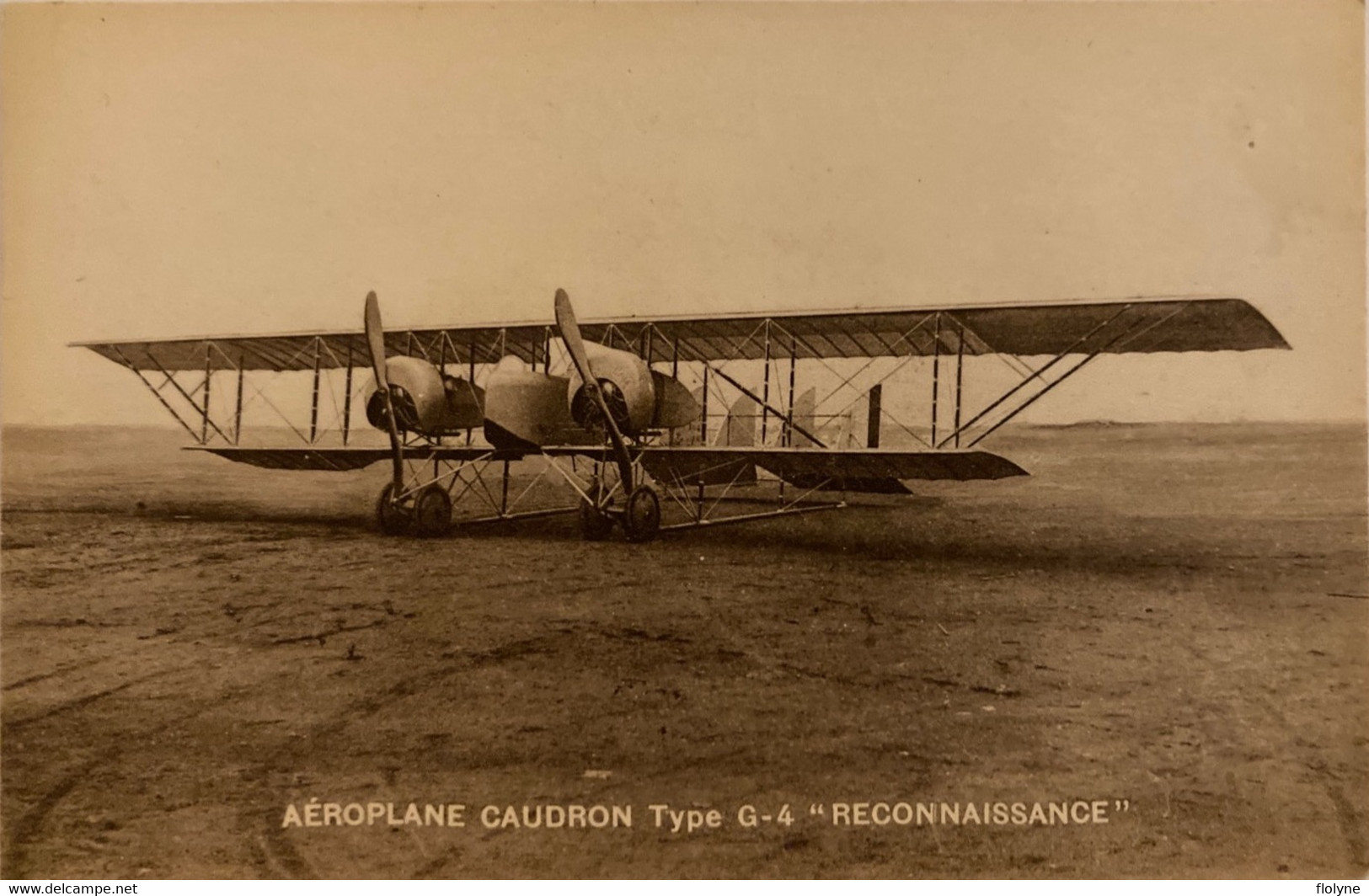 Aviation - Avion Aéroplane CAUDRON Type G-4 RECONNAISSANCE - Militaria - Plane - 1914-1918: 1st War