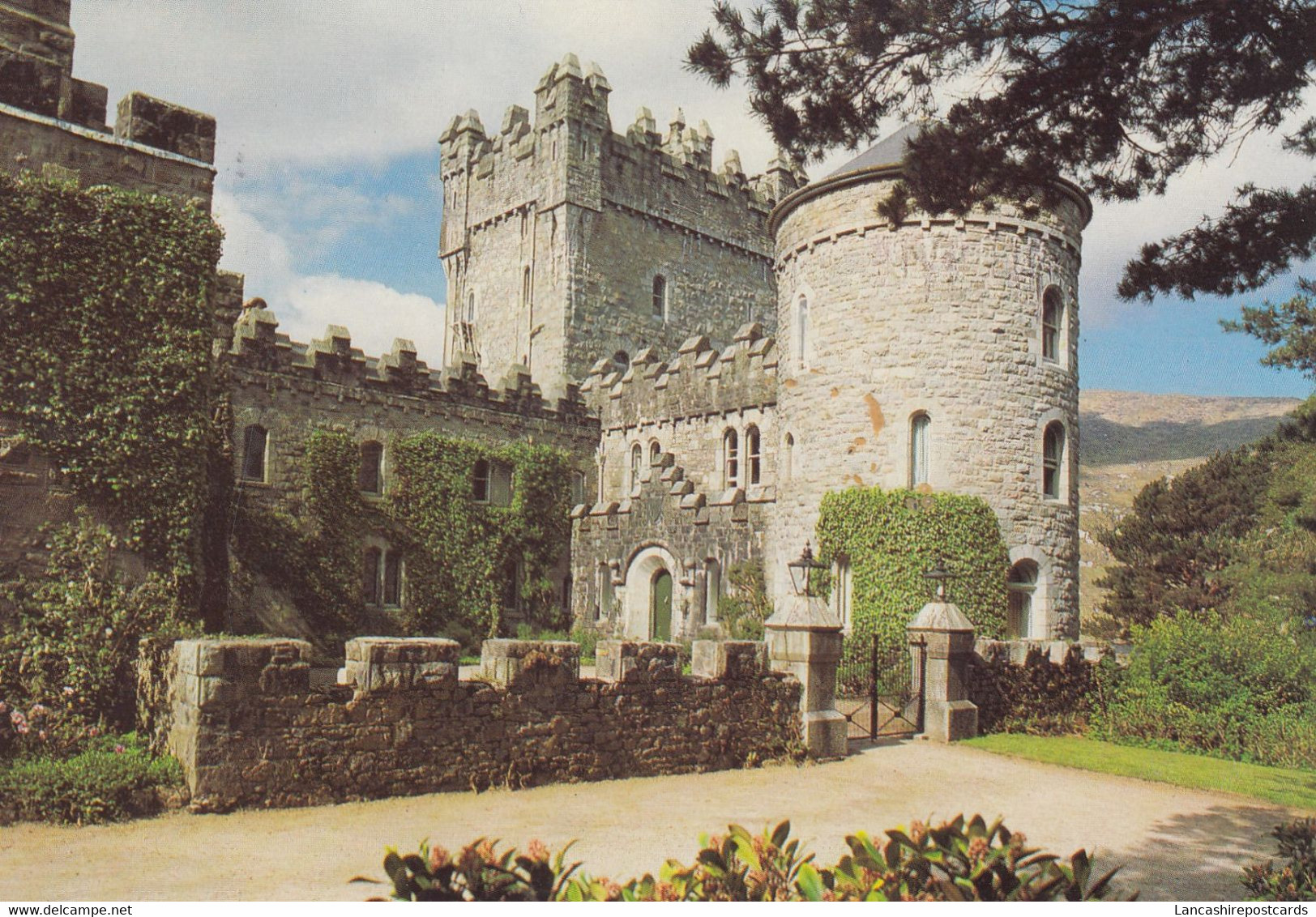 Postcard Glenveagh Castle Co Donegal My Ref B25566 - Donegal