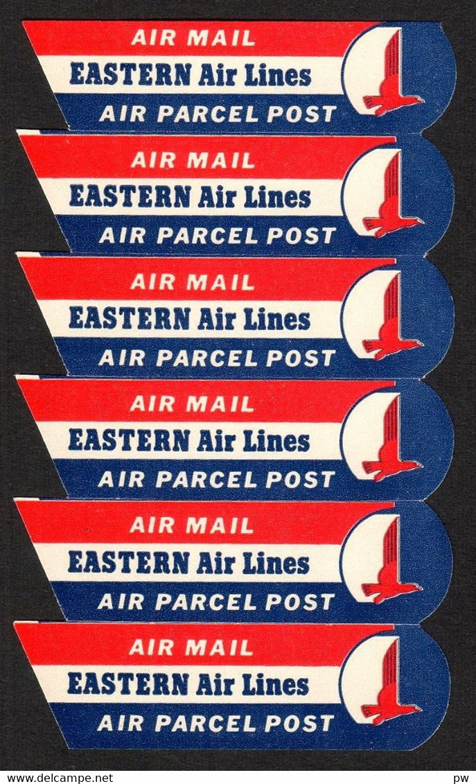 VIGNETTES « AIR MAIL/ EASTERN Air Lines/ AIR PARCEL POST » - 1b. 1918-1940 Ongebruikt