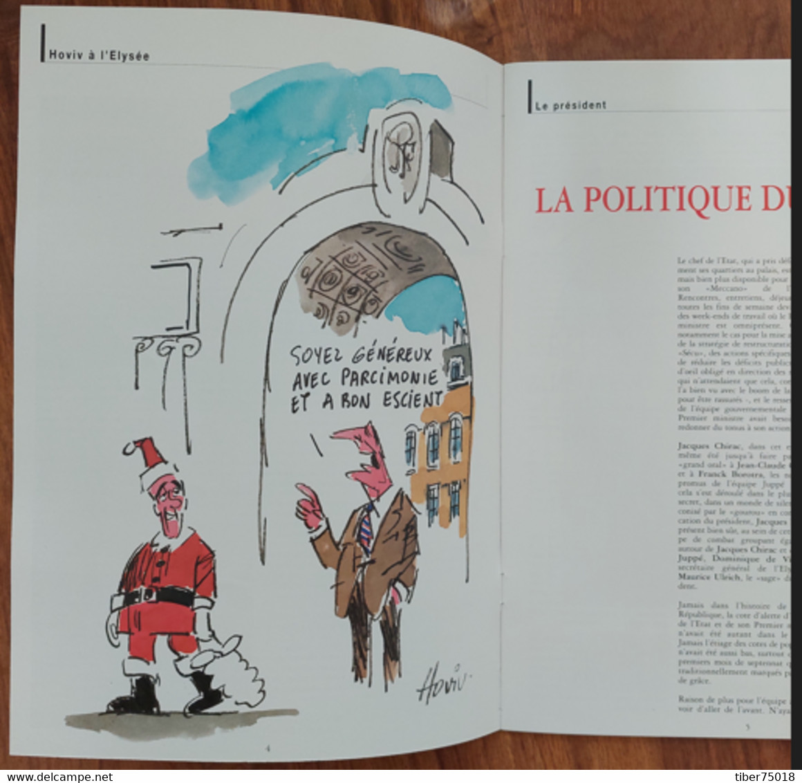 Magazine Elysée Reporter (18 Pages - 21 X 29,7) Marianne En Fête (Chirac) Illustration : Faizant - Faizant