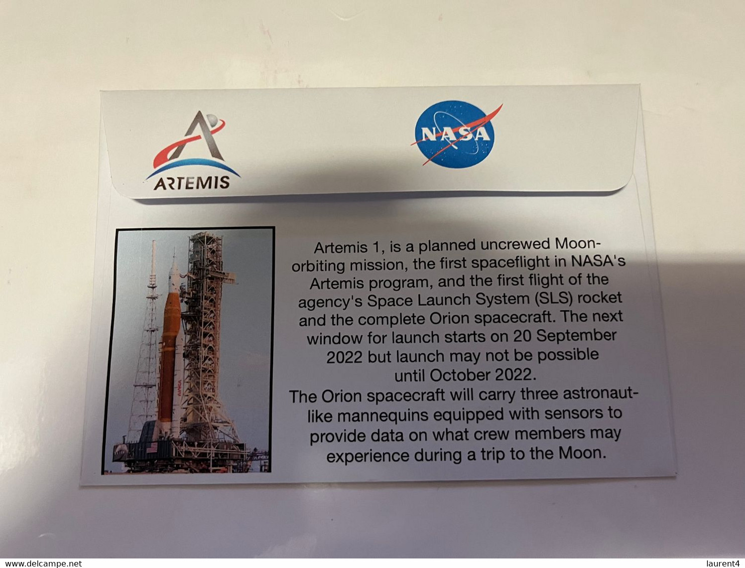 (2 J 44) USA - NASA  Launch Of Artamis 1 Spaceflight Reported - 29th August 2022 (with Australian Space Stamp) - Altri & Non Classificati