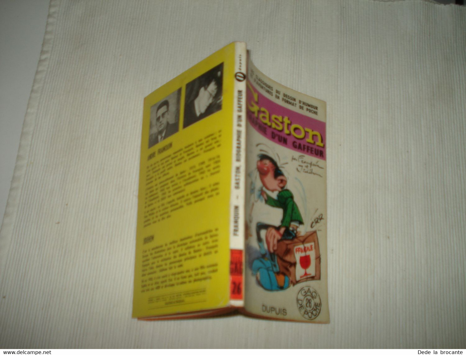 C24 /  " Gaston " Biographie D'un Gaffeur - Collection  Gag De Poche 26 De 1965 En Superbe état - Gaston