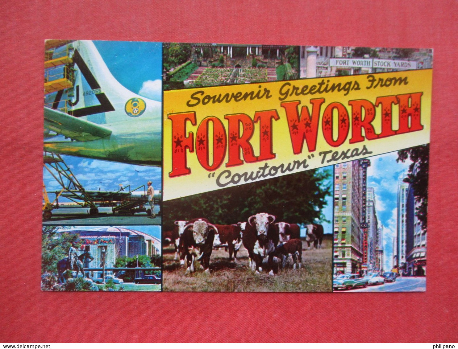 Greetings.   Fort Worth  Texas > Fort Worth     Ref 5751 - Fort Worth