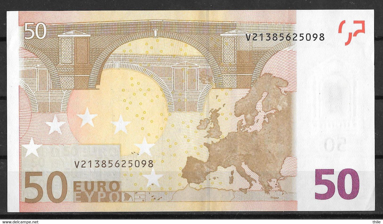 ESPAGNE - SPAIN - 50 € - V - M019 F5 - Circulated - Trichet - 50 Euro