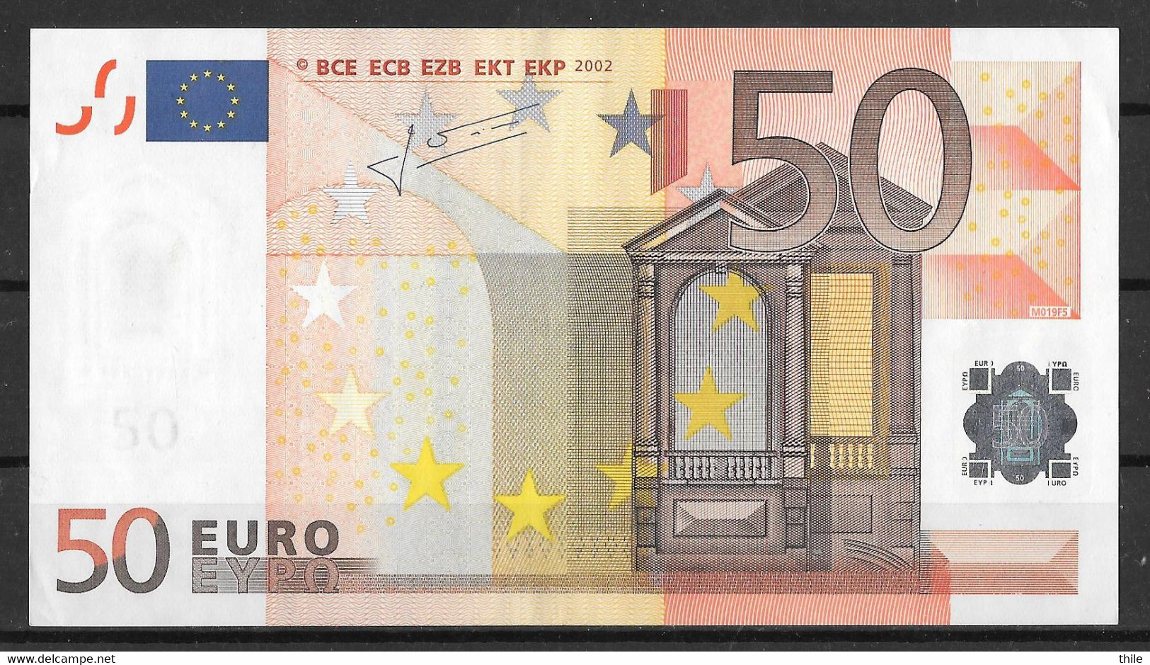 ESPAGNE - SPAIN - 50 € - V - M019 F5 - Circulated - Trichet - 50 Euro