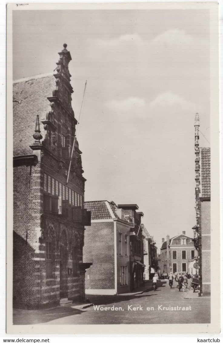 Woerden, Kerk En Kruisstraat - (Utrecht, Nederland/Holland) - Woerden