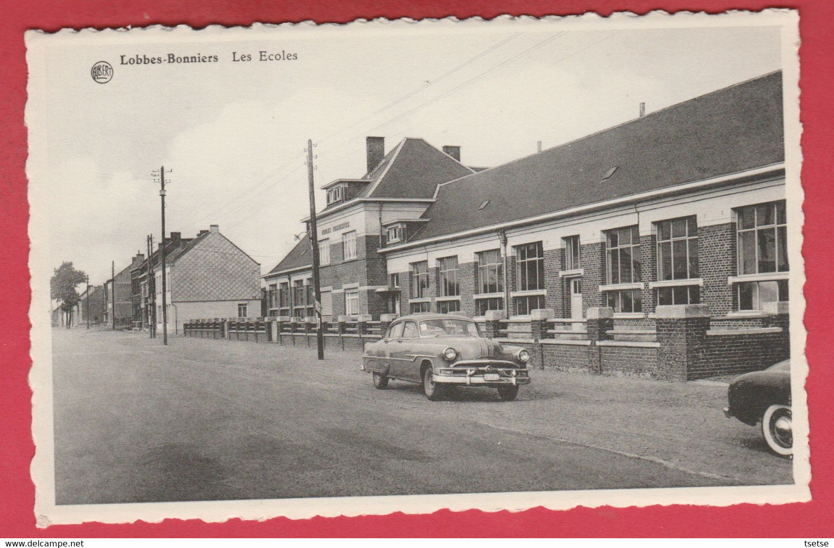 Lobbes-Bonniers - Les Ecoles ... Oldtimer ( Voir Verso ) - Lobbes