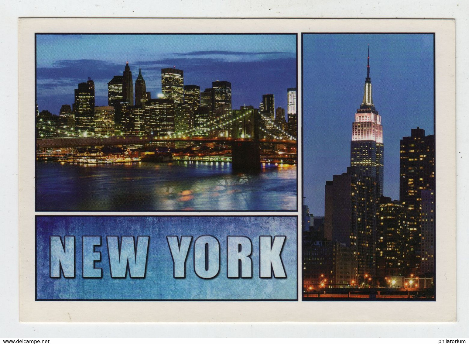 NEW YORK Brooklyn Bridge Et Empire State Building - Multi-vues, Vues Panoramiques